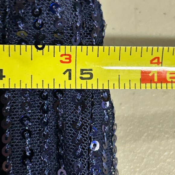 Jasambac Women Sequin Dress Size Large NWT Slit Elastic Waist Cocktail Party - Picture 12 of 13